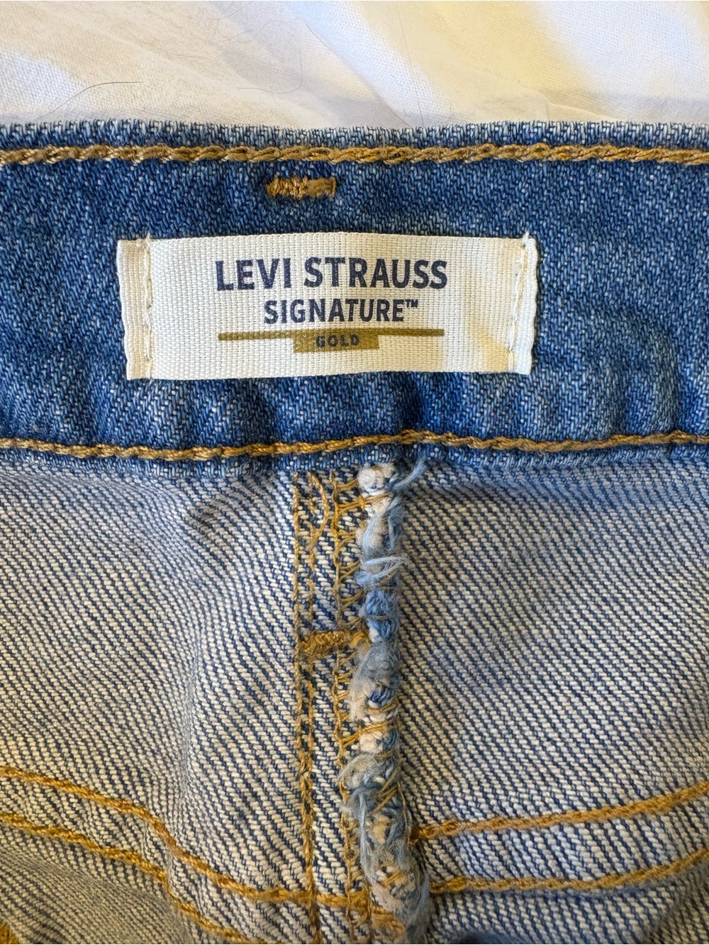 NWT Levi Strauss Signature Gold Denim Maxi Skirt Size 20 Y2K Western - Picture 4 of 8
